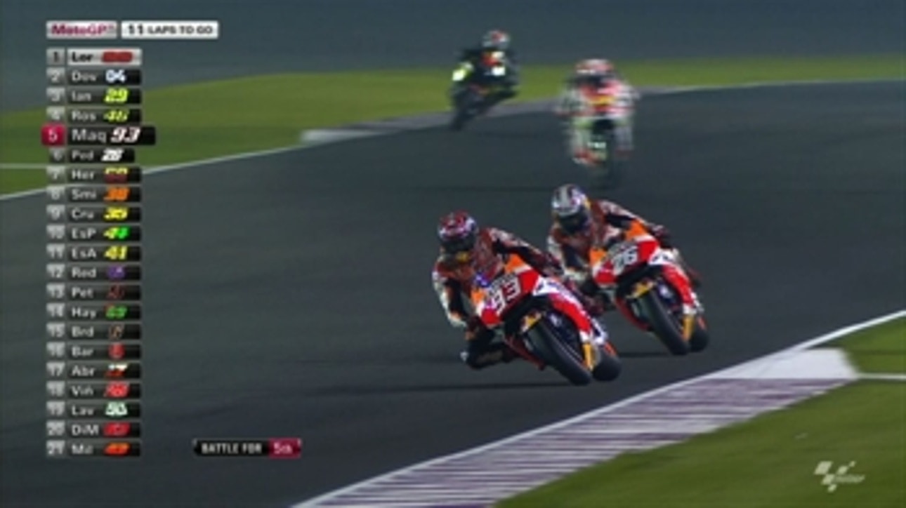 MotoGP: Márquez Battles Back to 5th - Qatar GP 2015
