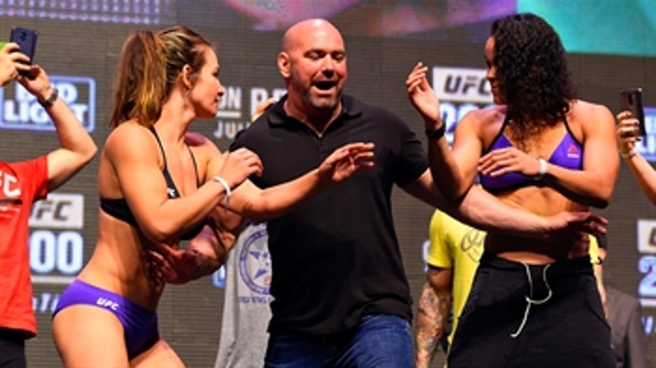 Miesha Tate vs. Amanda Nunes weigh-in - UFC 200