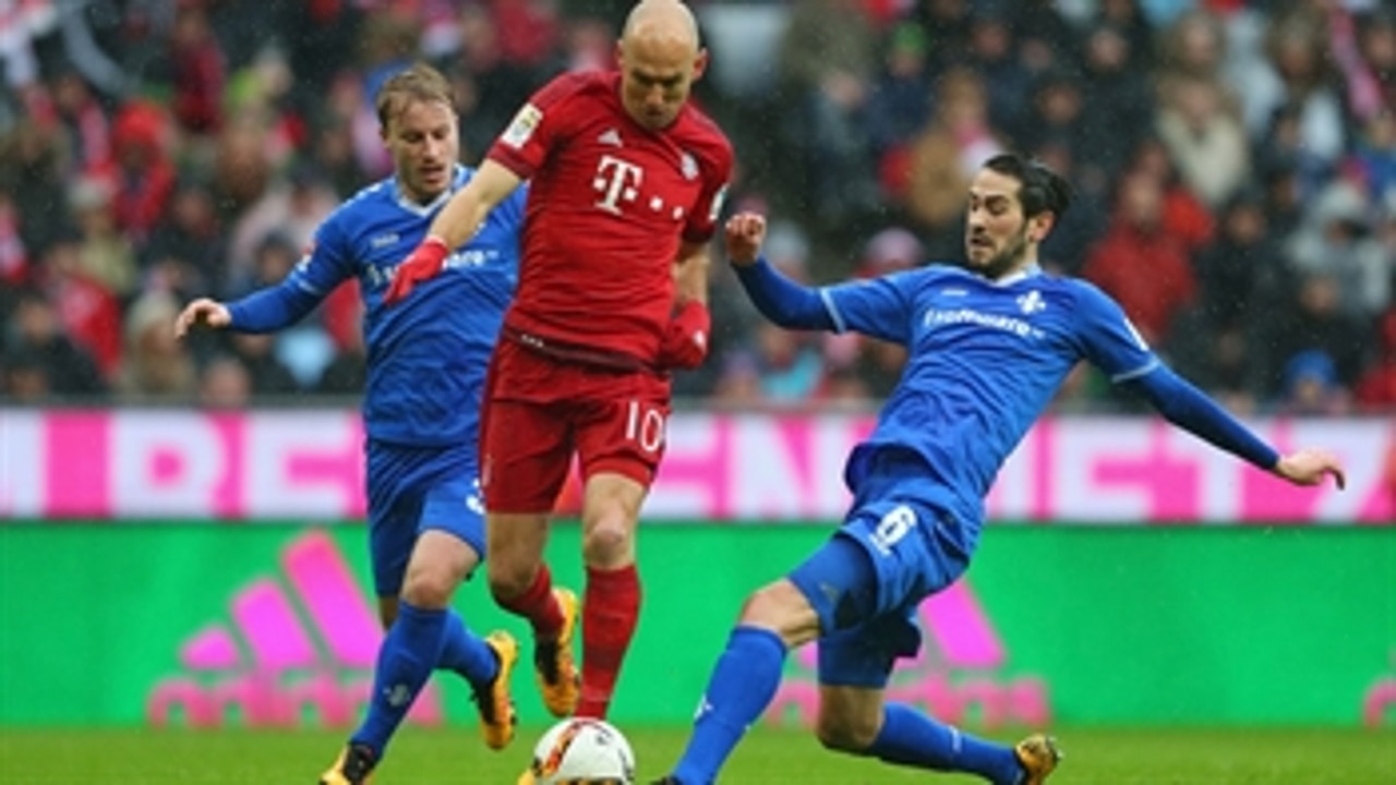 Bayern Munich vs. Darmstadt ' 2015-16 Bundesliga Highlights