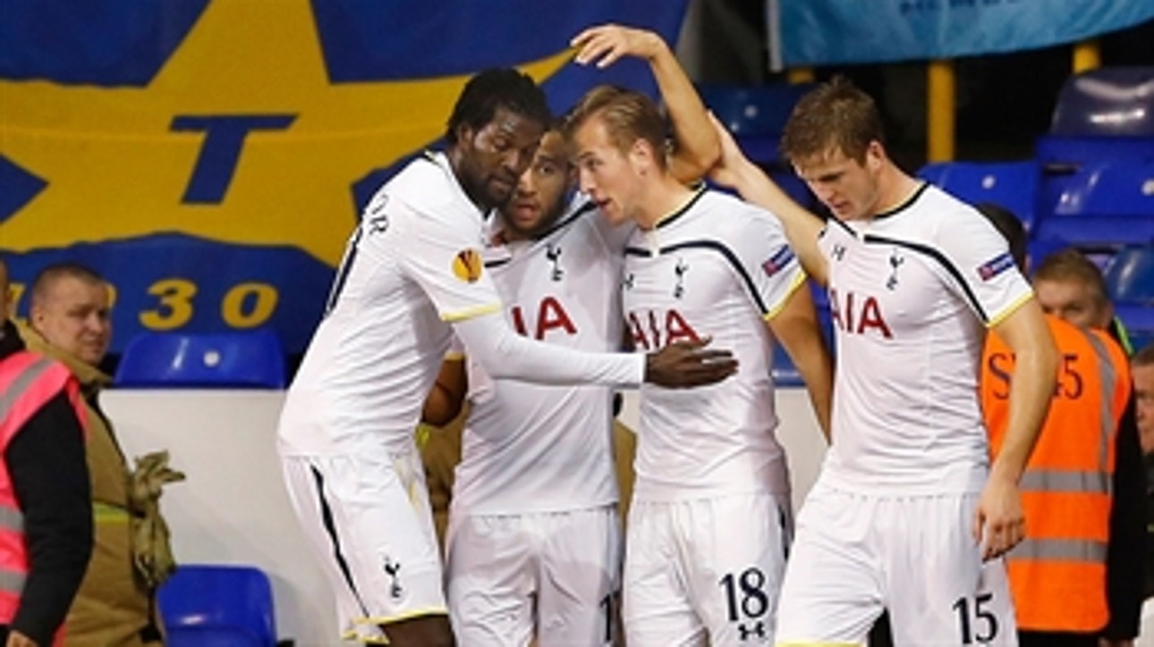 Kane puts Spurs in front against Asteras