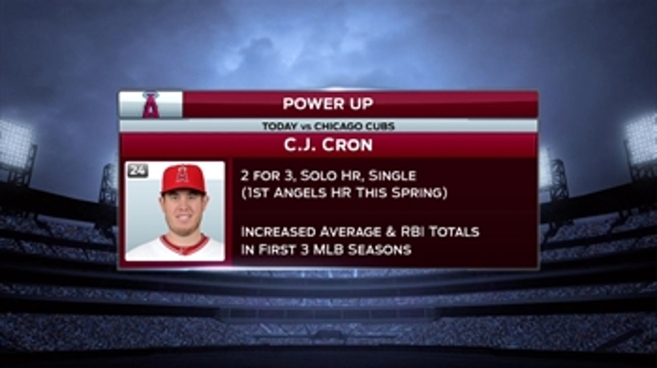 Spring Training Minute: (2/28) CJ Cron's blast vs. Cubs