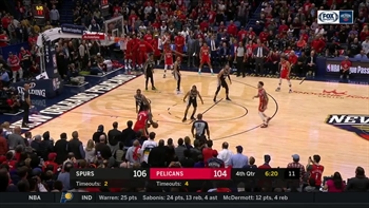 HIGHLIGHTS: Zion Williamson hits a 3 to give Pels a Brief Lead
