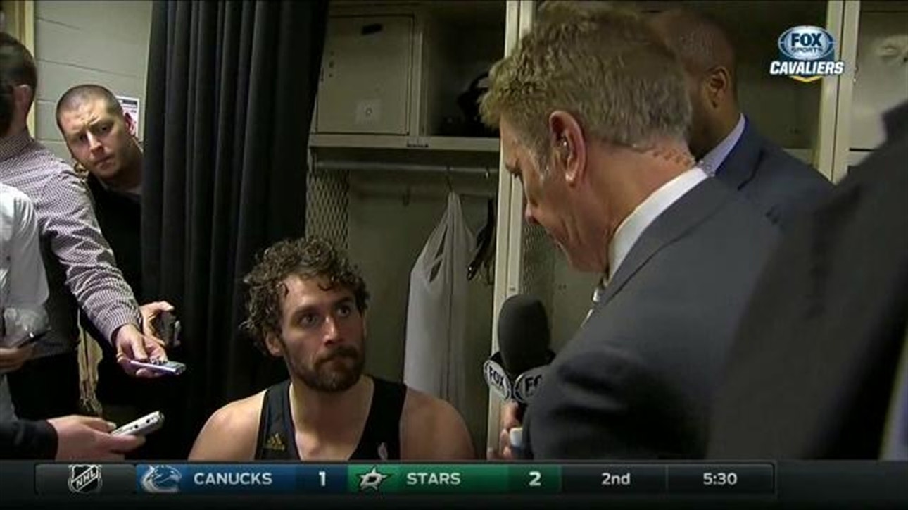 Kevin Love on sitting during crunch time in Cavs' win over Hornets