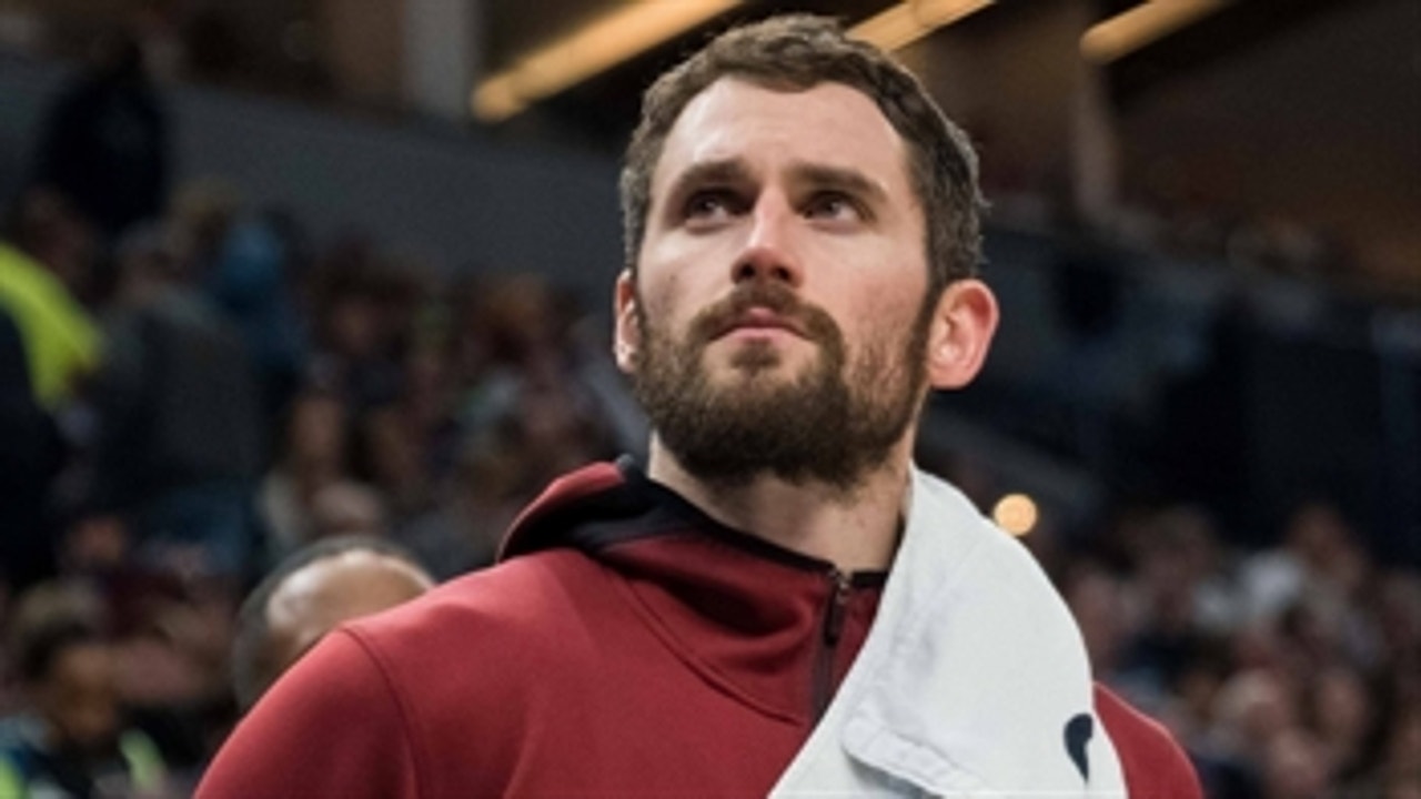 Cris Carter praises Kevin Love's strength in opening up about his struggle with panic attacks