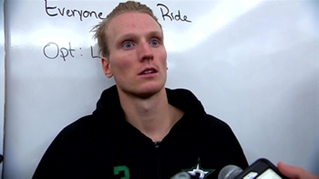 John Klingberg talks 3-2 OT Loss against the Flames