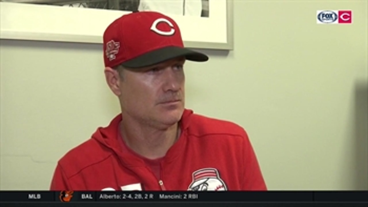 David Bell breaks down the Reds' win over St. Louis