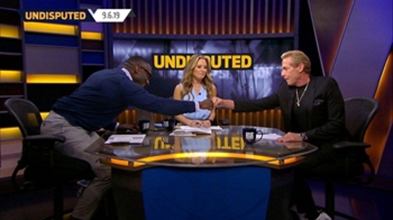 Skip and Shannon wish UNDISPUTED a Happy Birthday!