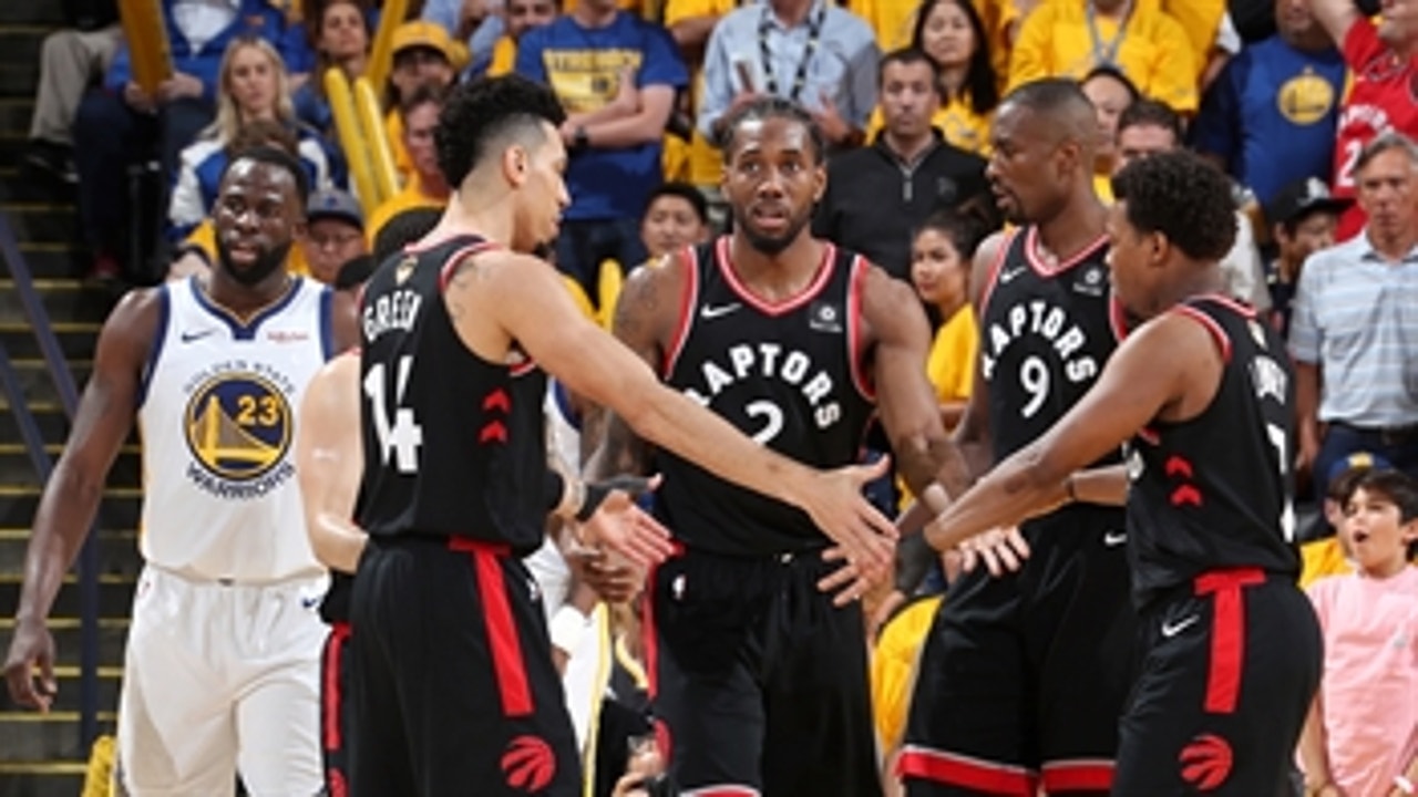 Nick Wright on Raptors' Game 3 win against the Warriors:  'Everyone showed up, everyone did their job'