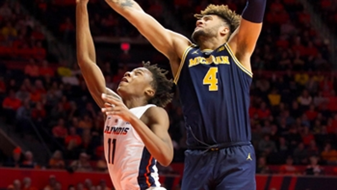 No. 2 Michigan holds off Illinois 79-69 to improve to 16-0