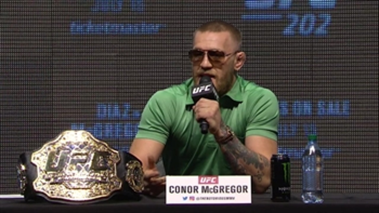 Conor McGregor won't celebrate Jon Jones being taken off of the UFC 200 card