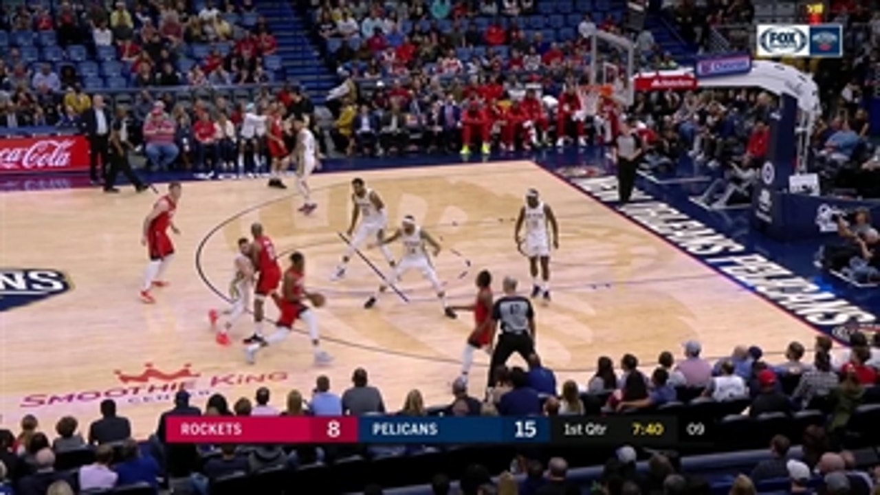 HIGHLIGHTS: Derrick Favors With the Fancy Move