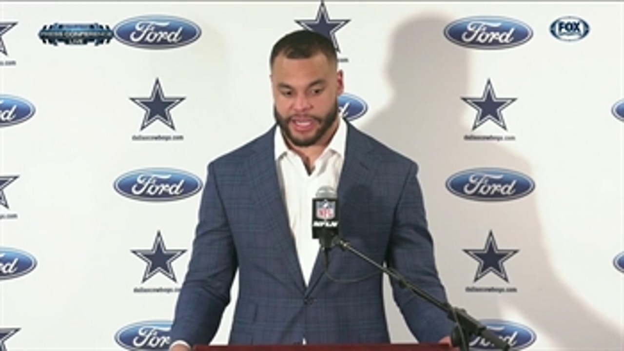 Dak Prescott on win over Giants: 'This meant a lot to us' ' Cowboys Press Conference