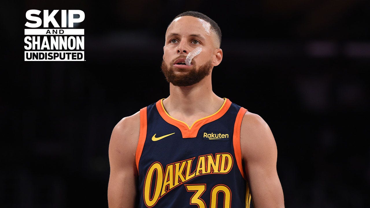 Skip Bayless grades Steph Curry's performance in lost against LeBron James and the Lakers I UNDISPUTED