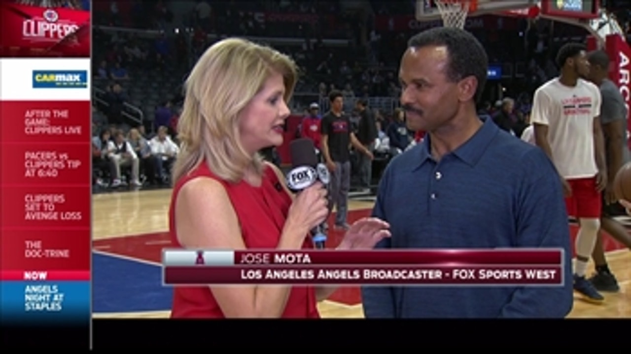 Clippers Live: Jose Mota in arena for 'Angels Night'