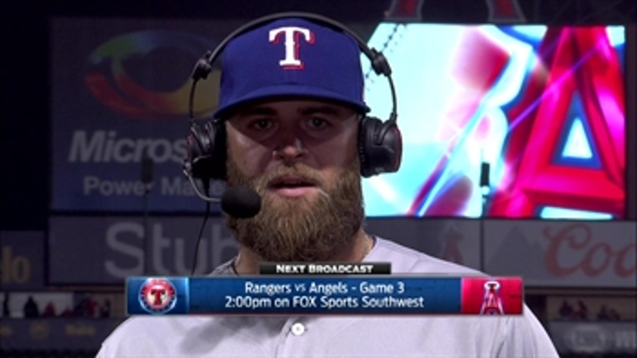 Mike Napoli on bounce-back win in Anaheim