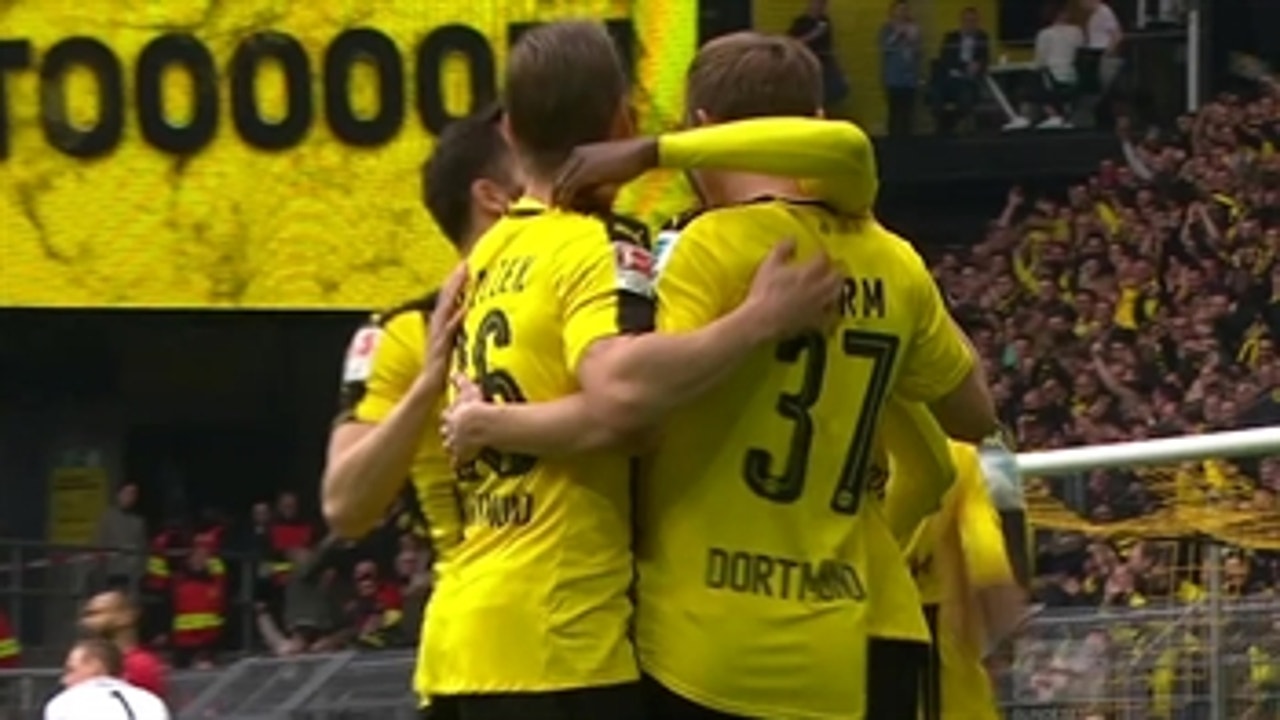 Dembele nets the opener for Dortmund vs. Leverkusen ' 2016-17 Bundesliga Highlights