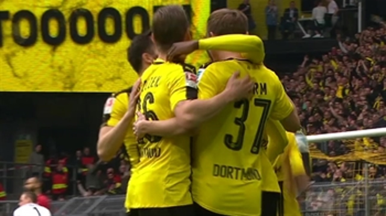 Dembele nets the opener for Dortmund vs. Leverkusen ' 2016-17 Bundesliga Highlights