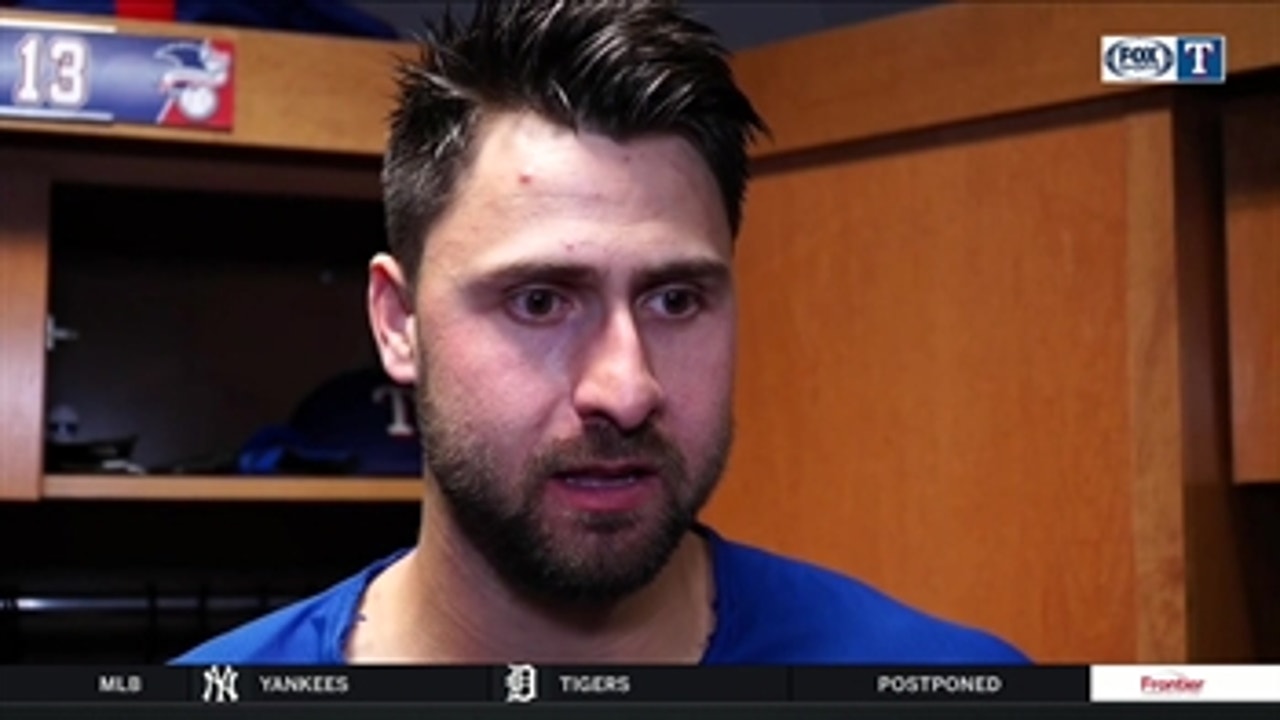 Joey Gallo on rookie teammate Ronald Guzman and what he's doing