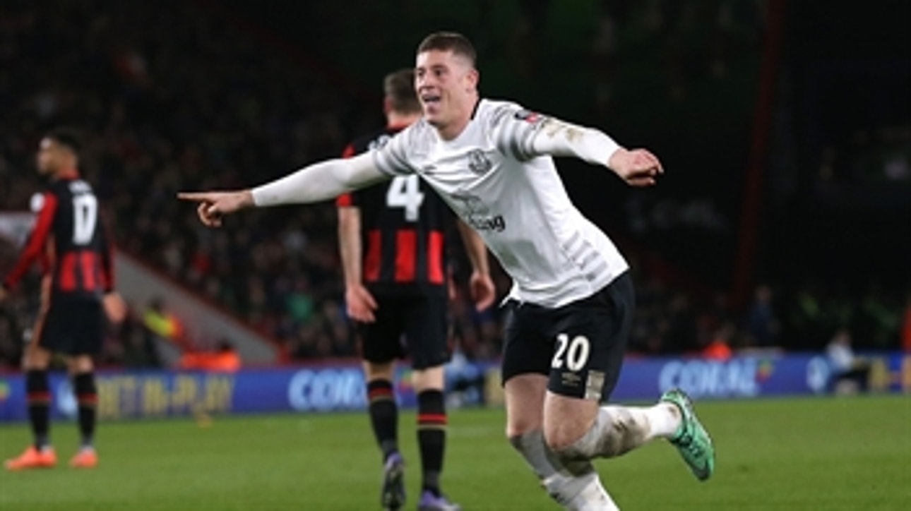 Ross Barkley goal breaks Everton deadlock vs. Bournemouth ' 2015-16 FA Cup Highlights