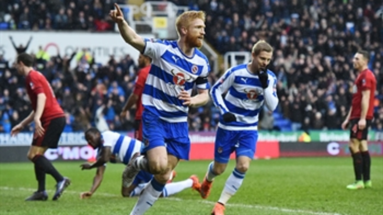 Reading's McShane levels 1-1 against West Brom ' 2015-16 FA Cup Highlights