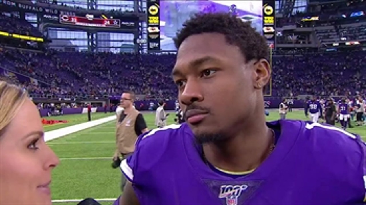 Stefon Diggs on win over Lions: "They're nameless and faceless, we're trying to win"