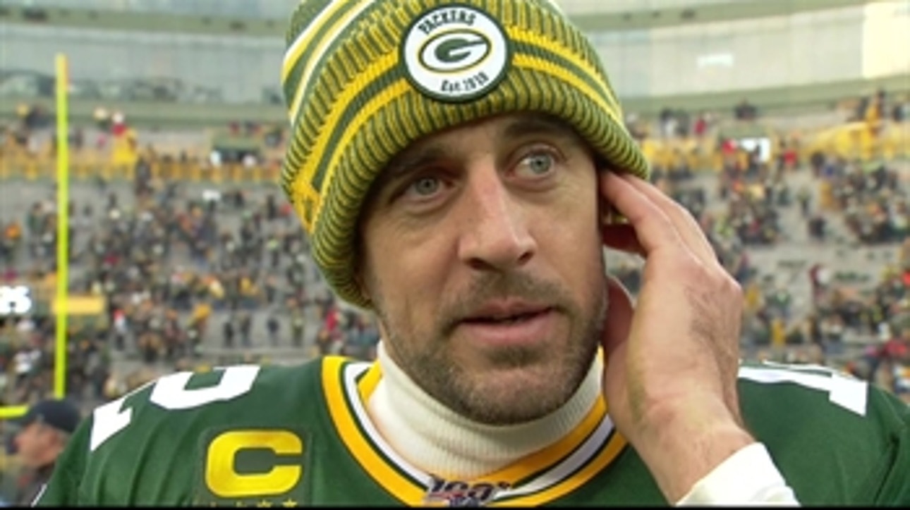 Aaron Rodgers wants his 10-win Packers to improve down the stretch