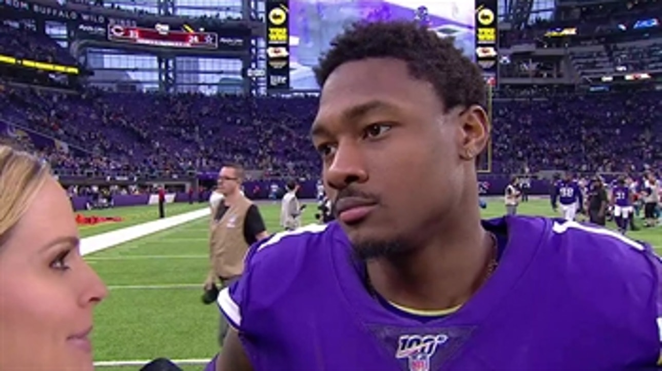 Stefon Diggs on win over Lions: "They're nameless and faceless, we're trying to win"