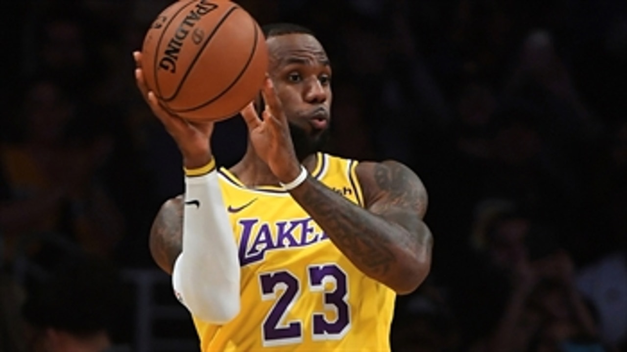 Shannon Sharpe says LeBron James preseason home Lakers debut was 'electric'