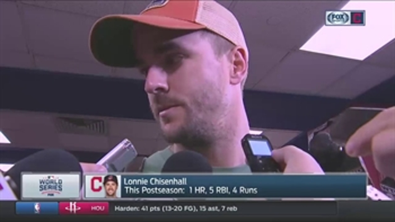 Lonnie Chisenhall places blame on self for missed fly ball in first inning of Game 6