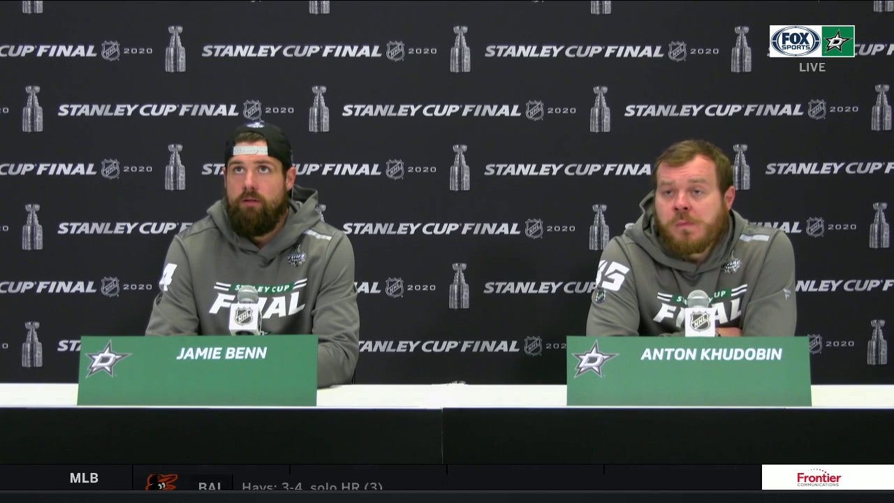 Jamie Benn and Anton Khudobin on the Stars Game 3 Loss to the Lightning