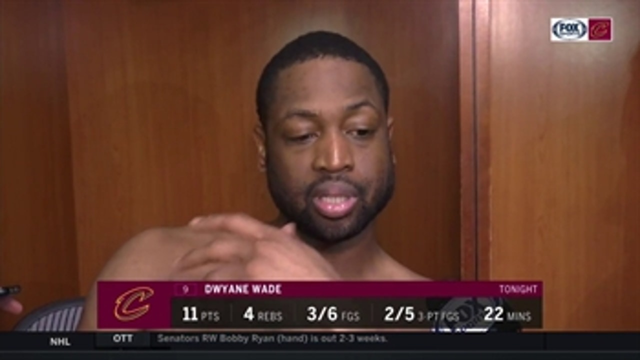 Dwyane Wade admits he's never experienced something like this in 15 years