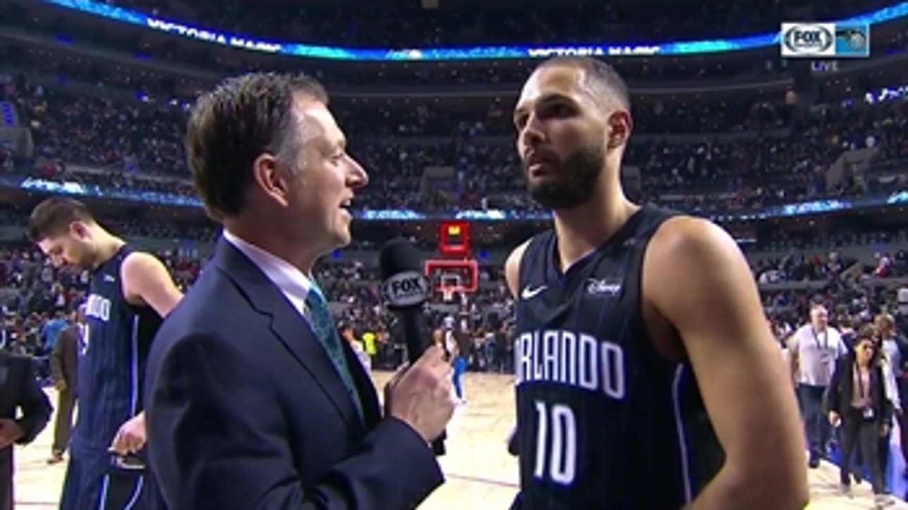 Evan Fournier says the Magic 'are tougher than what people give them credit for'