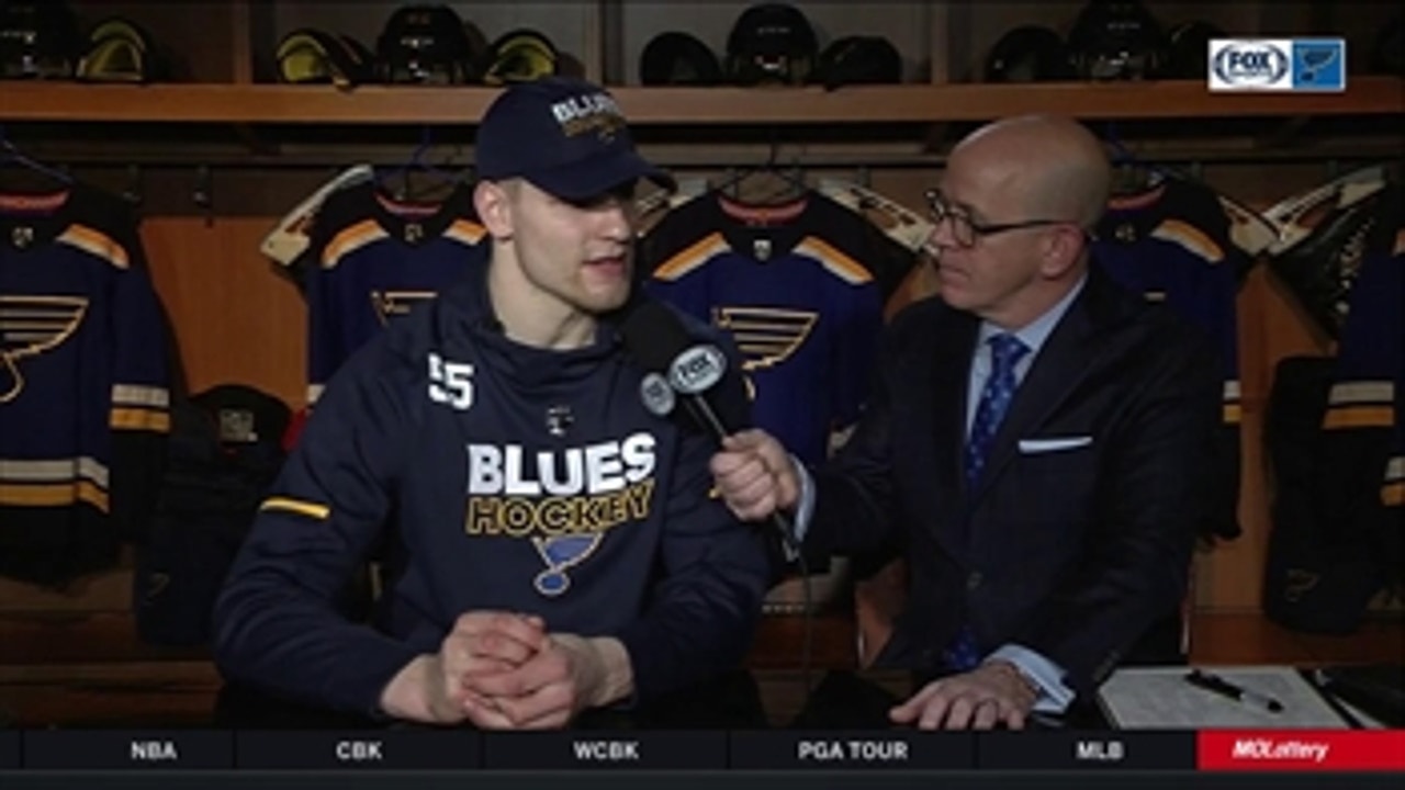 Colton Parayko: 'It's go time' for the Blues