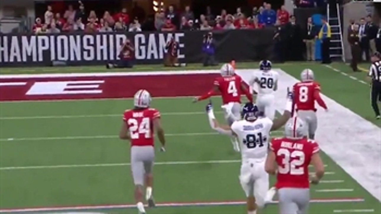 Northwestern's John Moten rips off a 77-yard TD run vs. Ohio State