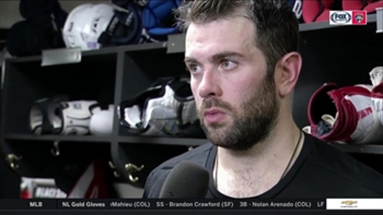 Keith Yandle: 'It's a tough one to swallow right now'