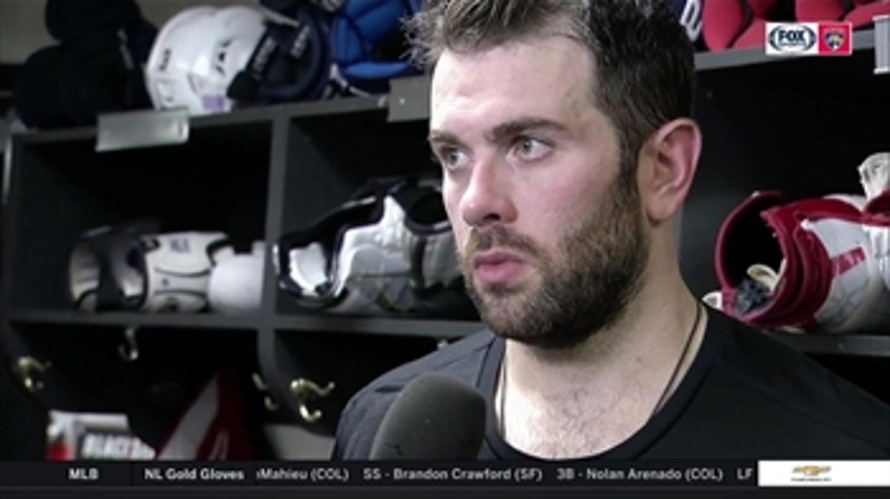 Keith Yandle: 'It's a tough one to swallow right now'