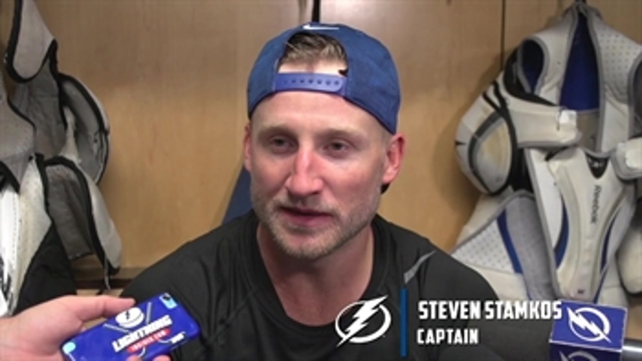 Lightning captain Steven Stamkos talks about team's preparation going into season opener