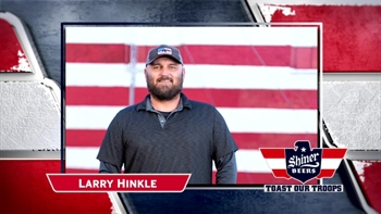 Shiner Toast The Troops | Larry Hinkle