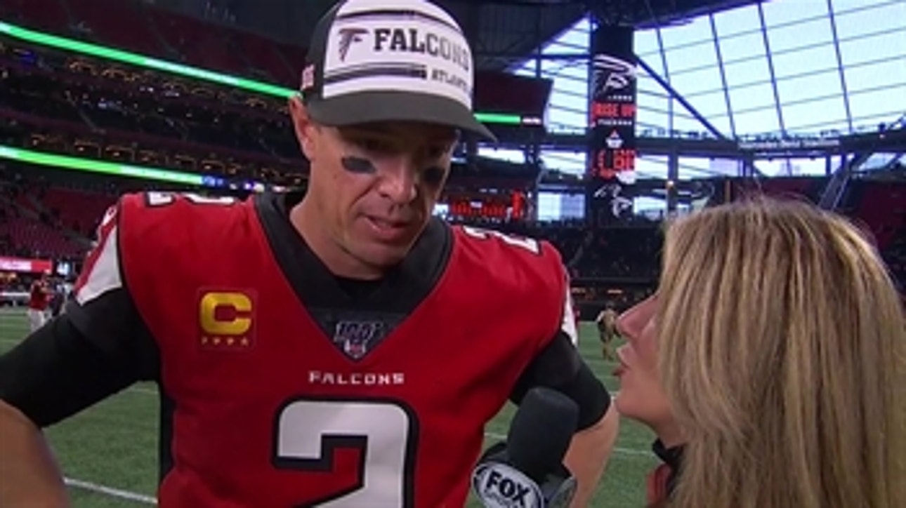 Matt Ryan after Falcons win: 'There's a lot more left in the tank'