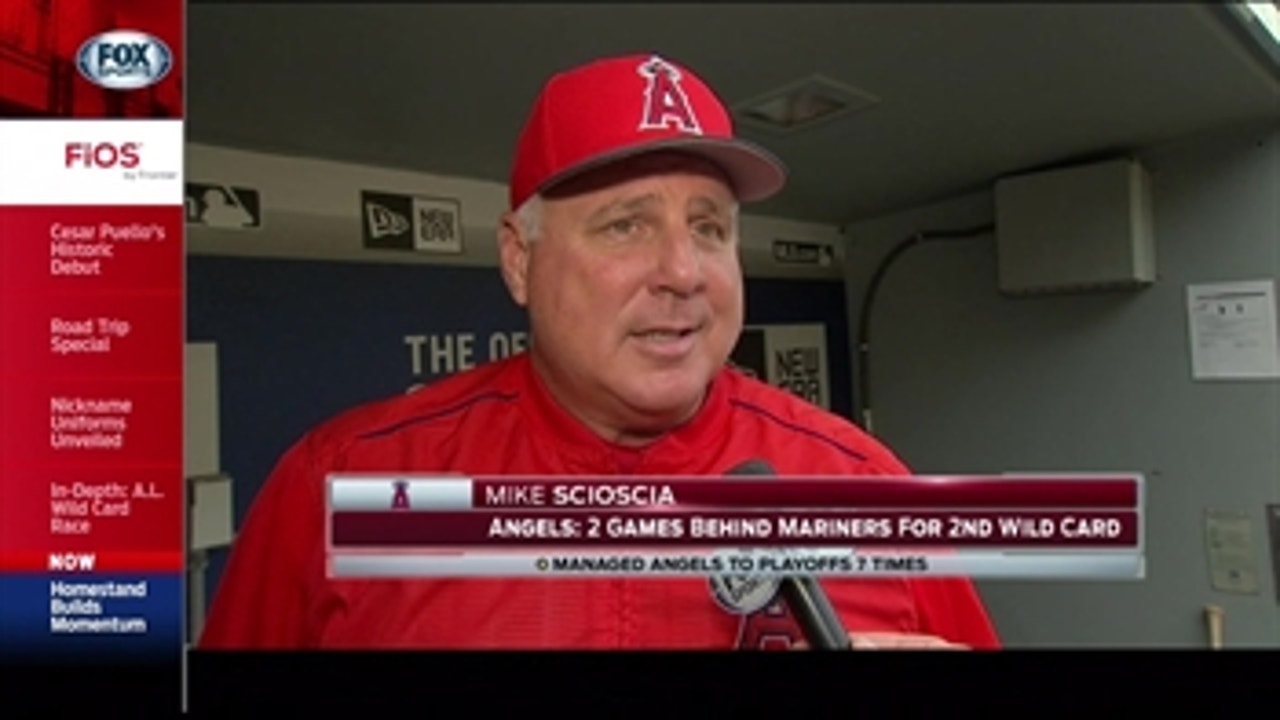 Angels Live: Scioscia likes what his team is doing, says Angels need to put it all together now