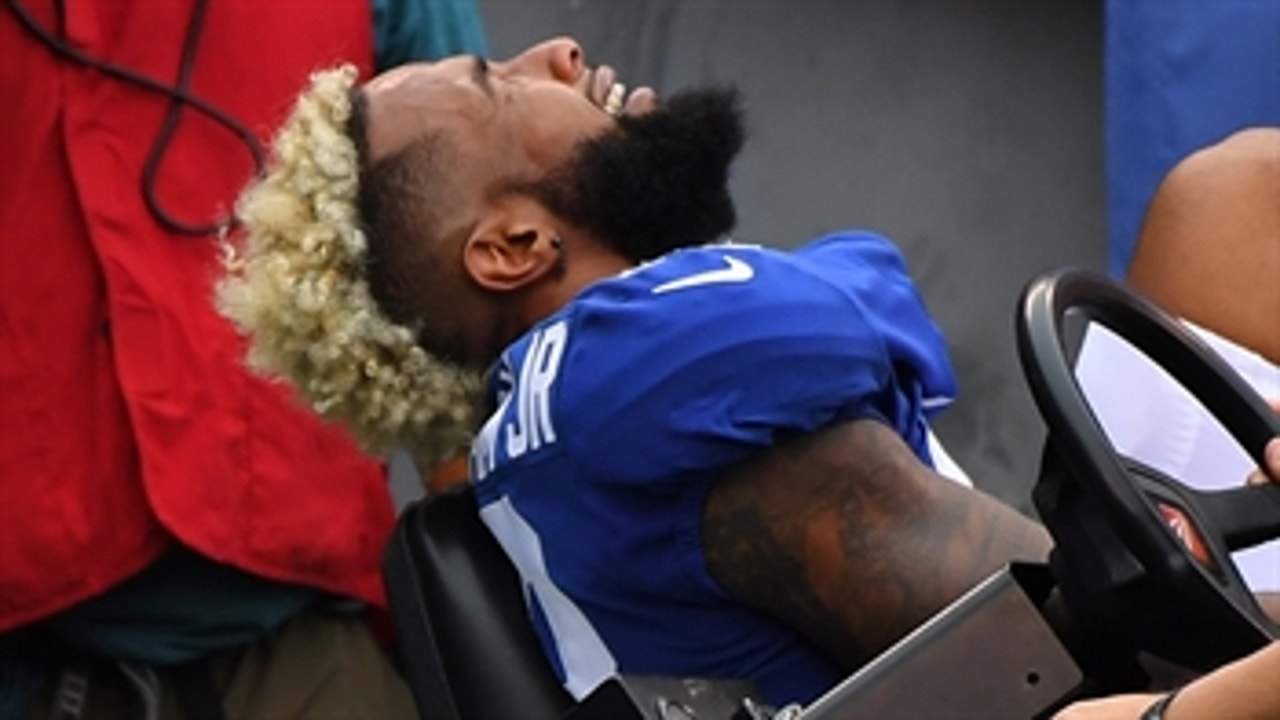 Cris Carter talks about the disappointment behind Odell Beckham Jr's injury