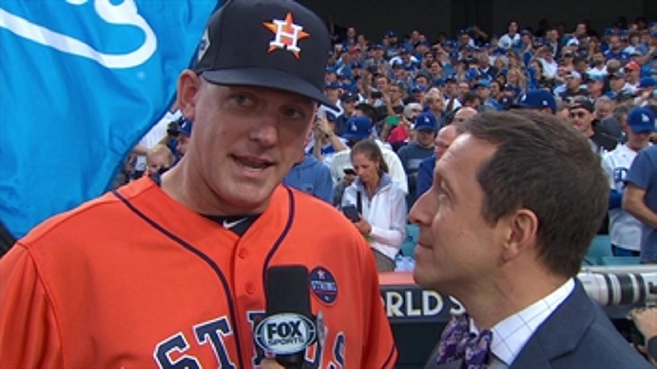 A. J. Hinch  spoke with Ken Rosenthal moments before Game 7 of the World Series