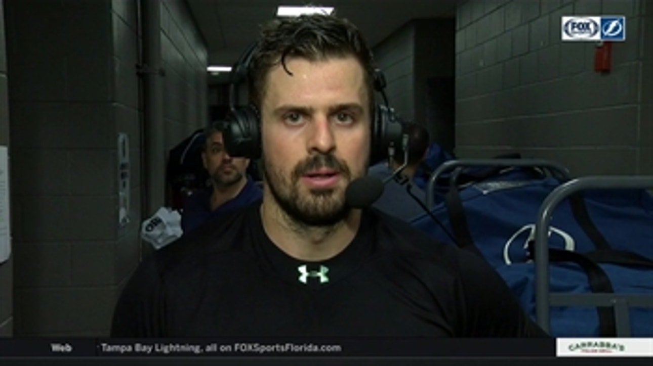 Alex Killorn talks his 2-point outing, Lightning 2-1 win over Panthers