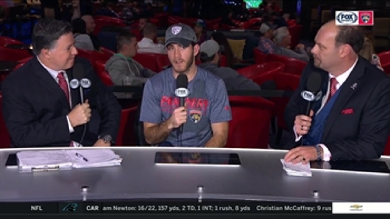 Mike Hoffman discusses tonight's win with Craig and Randy