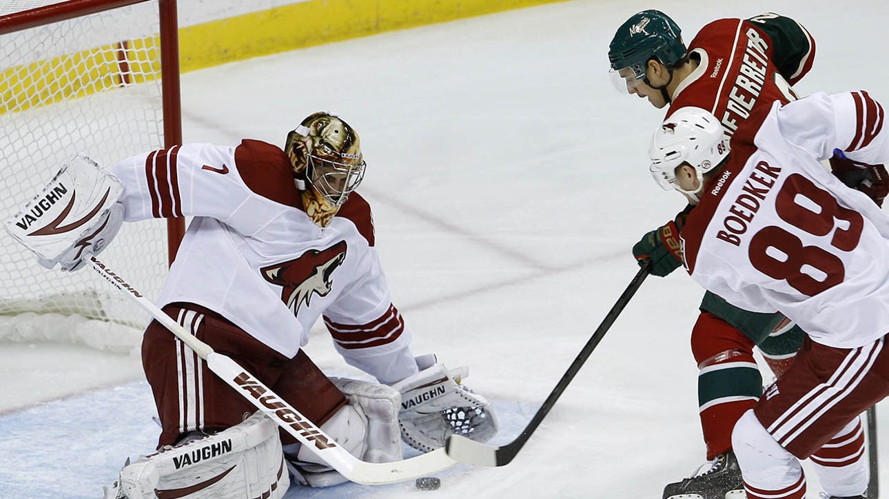 Wild stopped by Coyotes at home