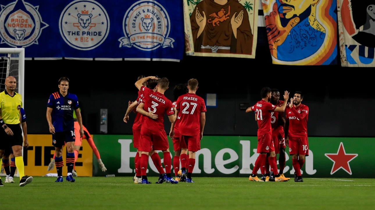 Patrick Mullins' 29th-minute goal wins it for Toronto FC over FC Cincinnati, 1-0