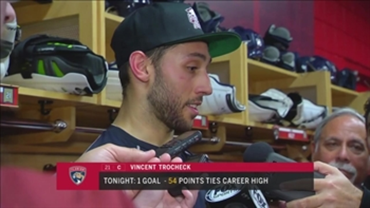 Vincent Trocheck: This was a powerful night