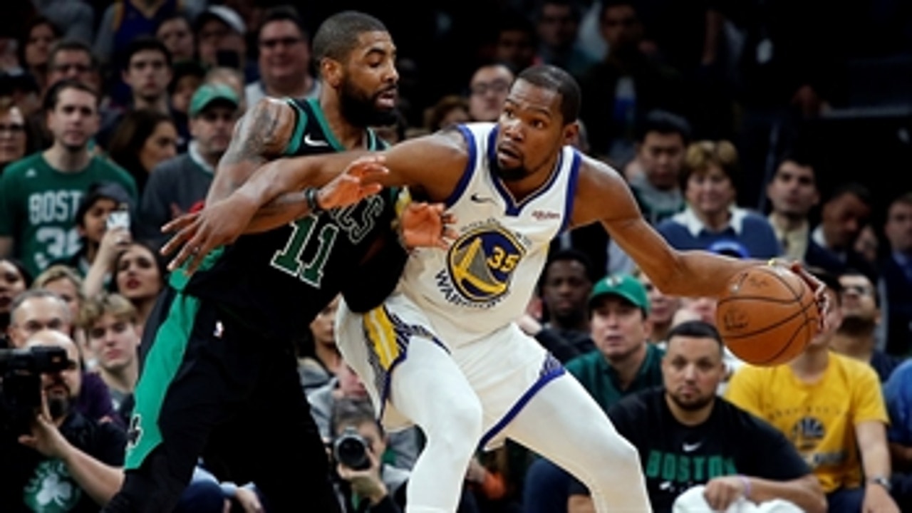 Skip Bayless: 'It should be KD, Kyrie in NYC'