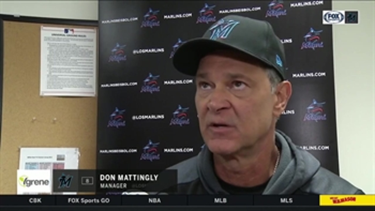 Don Mattingly recaps key performances that powered Marlins' 4th straight win