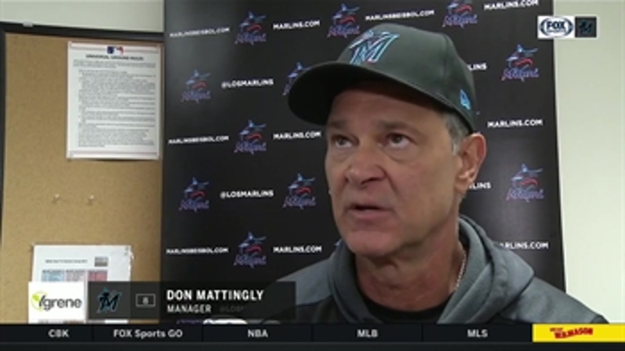 Don Mattingly recaps key performances that powered Marlins' 4th straight win